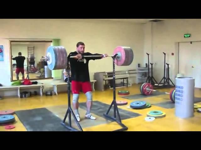 Dmitry Klokov 225 Kg (495lb) Push Press