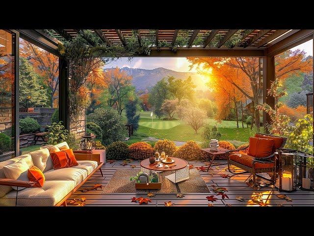 Fall Café Relaxing Autumn Jazz - Cozy Café Music for Work, Study and Outdoor Morning Atmosphere  