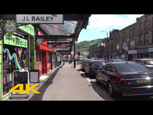 Keighley Walk: Town Centre【4K】