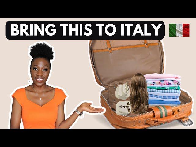 Coming to Italy to study? Bring these things | What to bring to Italy as a student.