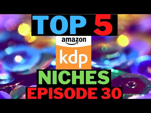 Amazon KDP Niche Research for Low Content Books | Low Content Books #30