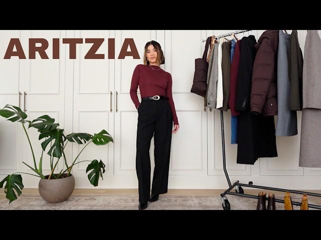 HUGE ARITZIA TRY ON HAUL | 20 NEW fall & winter pieces and how to style them, Best coats for winter