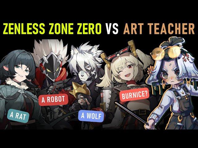 Zenless Zone Zero vs Character Design Teacher