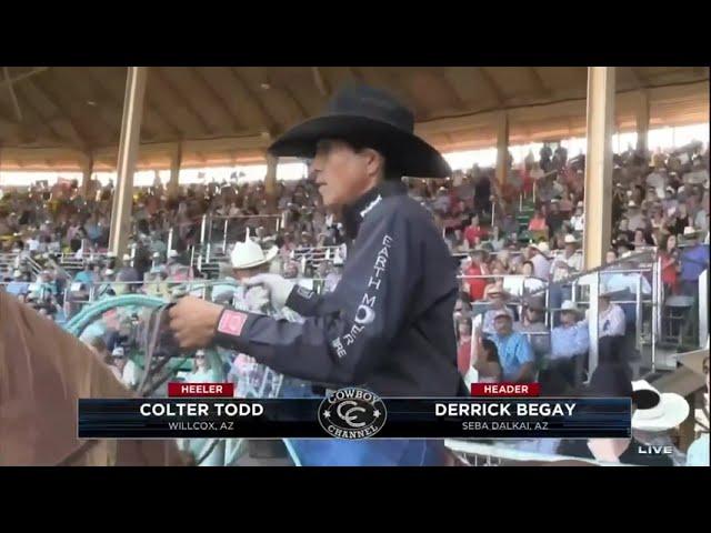 Derrick Begay/Colter Todd Make 6.6-Second Run in Finals to Win Pendleton