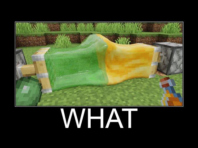 Minecraft realistic wait what meme, Lava, Water, Slime #199