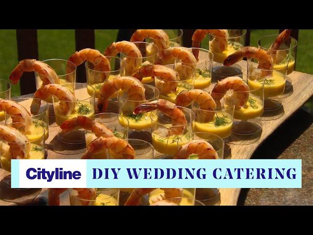 What to know before catering your own wedding