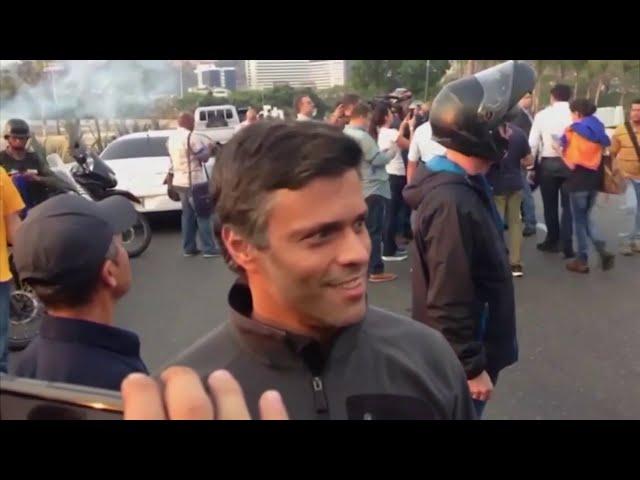 Leopoldo López finds refuge with Chilean diplomats in Caracas