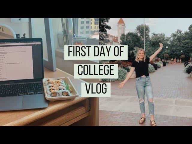 First Day of College Vlog | Freshman at IU | 2020