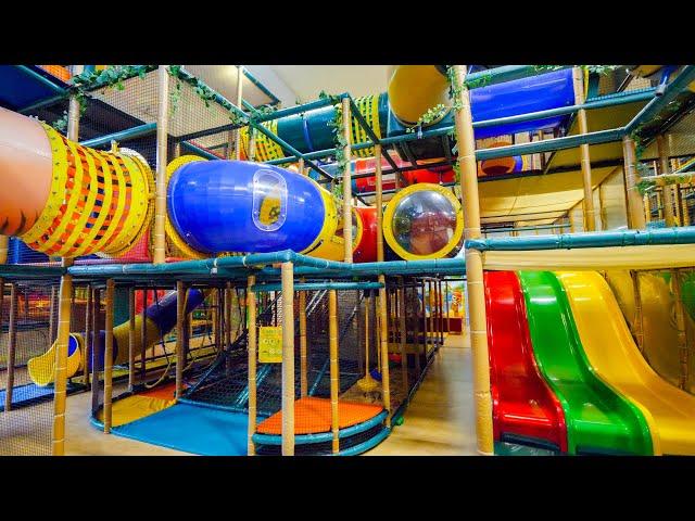 Indoor Playground Fun for Kids at Busfabriken Soft Play Center