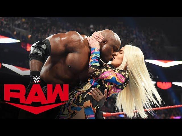 Lana kisses Bobby Lashley after revealing her divorce: Raw, Nov. 18, 2019