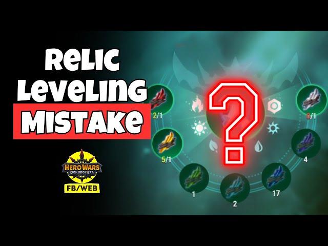 Don't Make this Ninja Turtles Relic Leveling Mistake! | Hero Wars Dominion Era