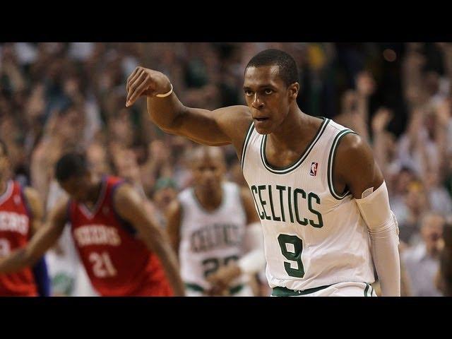 Rondo`s BIG game 7 three pointer!