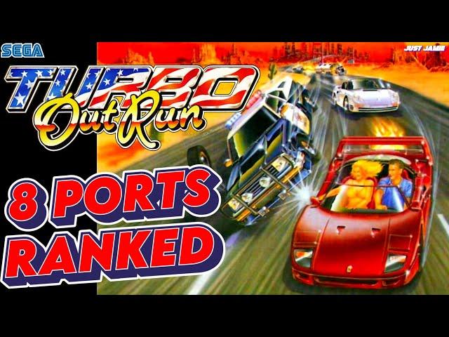 Which Version of Turbo OutRun Did I Rank No.1? #outrun #arcadegames #arcadegaming