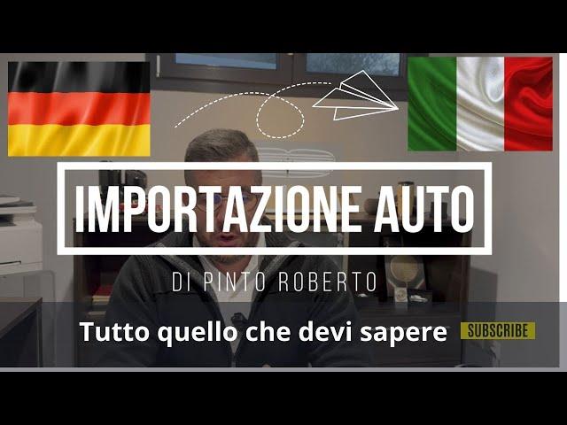 Importazione auto dalla Germania  | Ecco come funziona davvero   