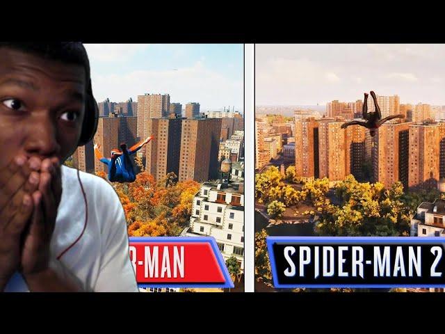 Spider-Man 2 vs Spider-Man Remastered PS5 | Graphics Comparison REACTION