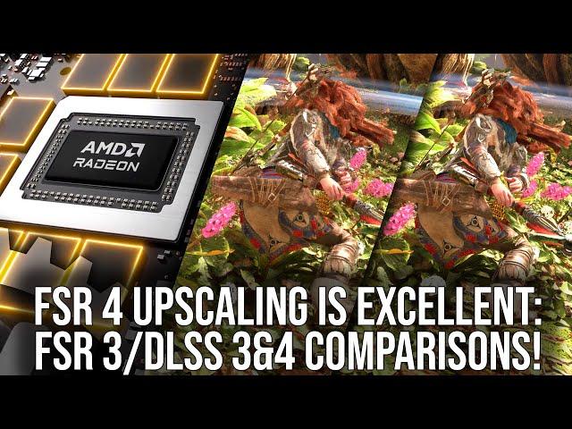 AMD FSR 4 Upscaling Tested vs DLSS 3/4 - A Big Leap Forward - RDNA 4 Delivers!