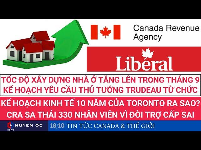  Các nghị sĩ bất mãn yêu cầu Trudeau từ chức/ Tốc độ xây dựng nhà ở tăng-16/10|TIN CANADA&THẾ GIỚI