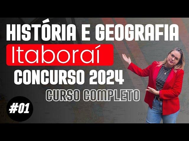 História e Geografia de Itaboraí #01 (Concurso 2024)