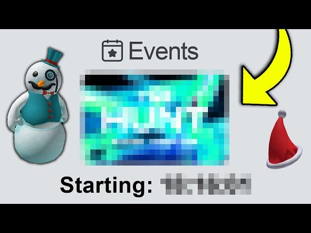 NEW CHRISTMAS EVENT RELEASE DATE!? (Roblox)