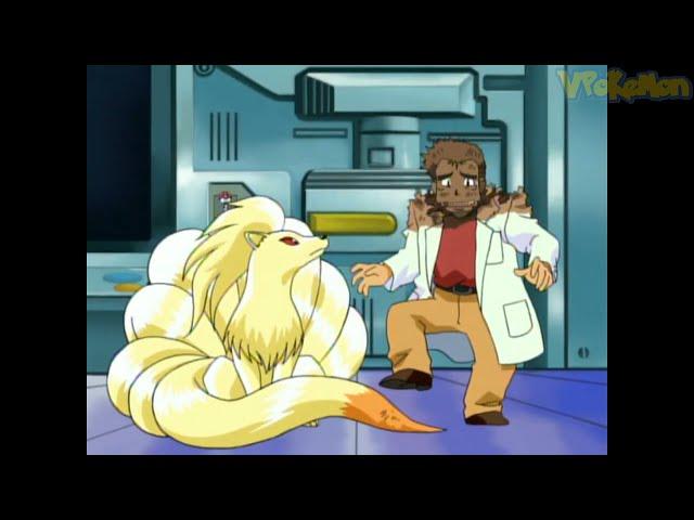 Ninetales attacks Professor Oak | Professor Oak Funny Moments