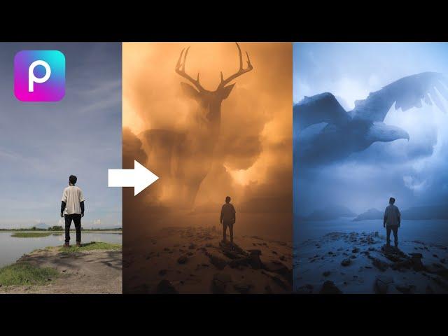 PicsArt Tutorial - Edit Fantasy Photo Manipulation | Deny King