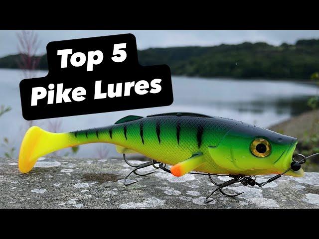 My Top 5 Big Lures for Pike Fishing 