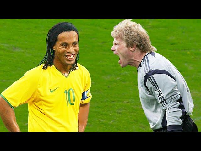 The Day Ronaldinho Showed Oliver Kahn Who Is The Boss & Destroyed Germany