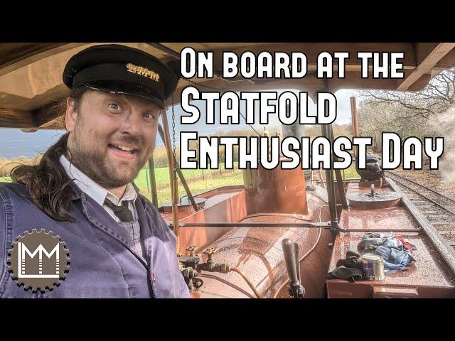 Statfold Enthusiast Day - From the Footplate of Saccharine! Chasing Dinosaurs Ep. 20