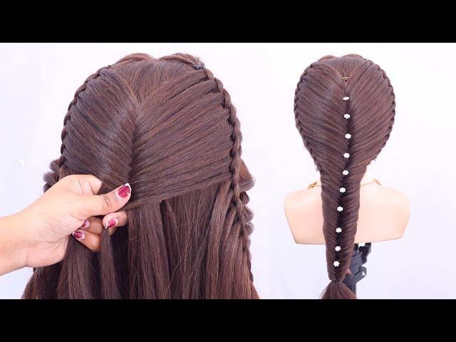 Beautiful Ponytail Hairstyle For Long Hair - Very Stylish Hairstyle Design For Long Hair | HairStyle