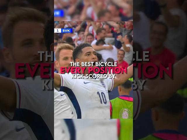 The best bicycle kick scored by every position