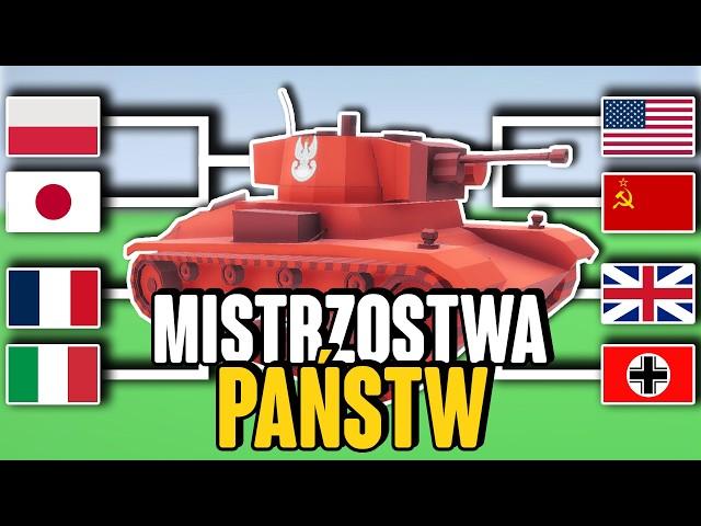 Które państwo zwycięży?! MISTRZOSTWA BOTÓW w grze Total Tank Simulator