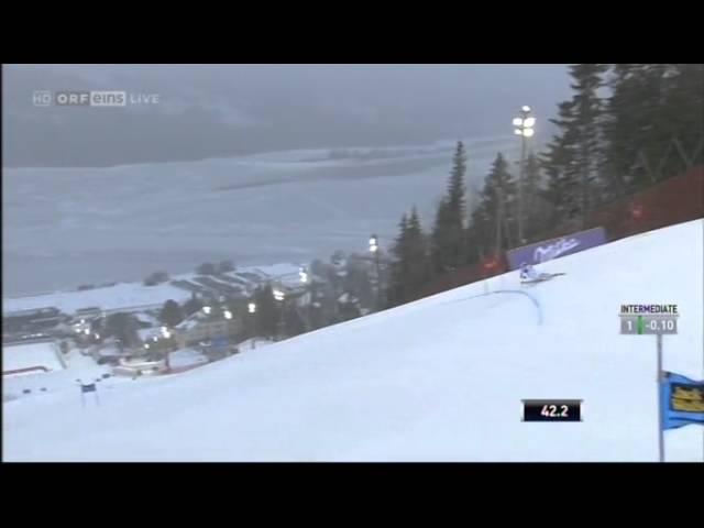 Lindsey Vonn 1st Run Giant Slalom ARE 2015