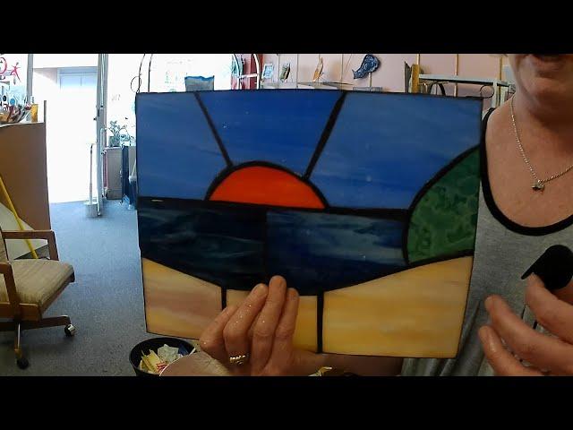 Stained Glass Class With Greer