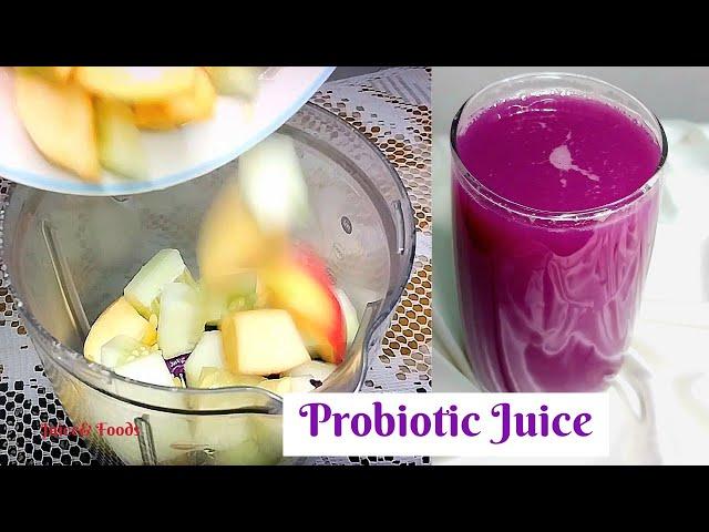 HOW TO MAKE PROBIOTIC JUICE AT HOME