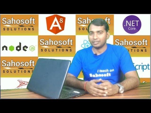 Angular Online Class and Live project Training | Sahosoft Solutions