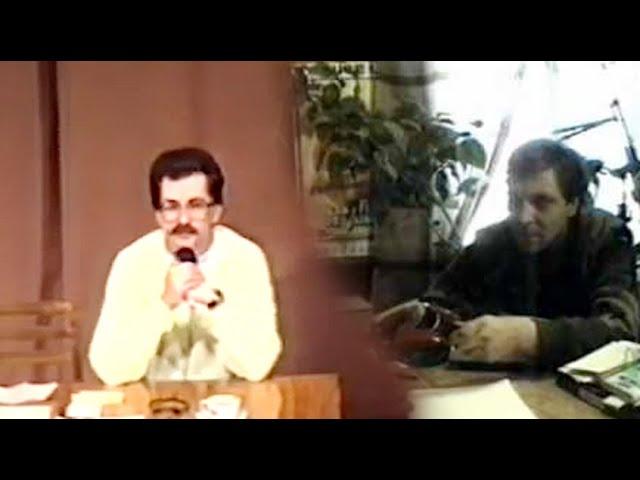 Владислав Листьев про Александра Невзорова, про фильм "Наши", Новосибирск, февраль, 1991 г.