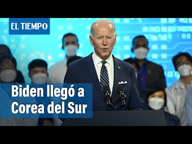 Biden aterriza en Corea del Sur en su primer viaje a Asia como presidente | El Tiempo