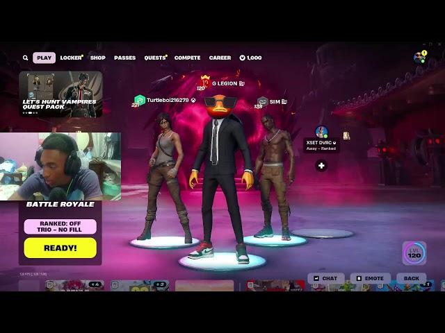 FORTNITE FASHION SHOW LIVE