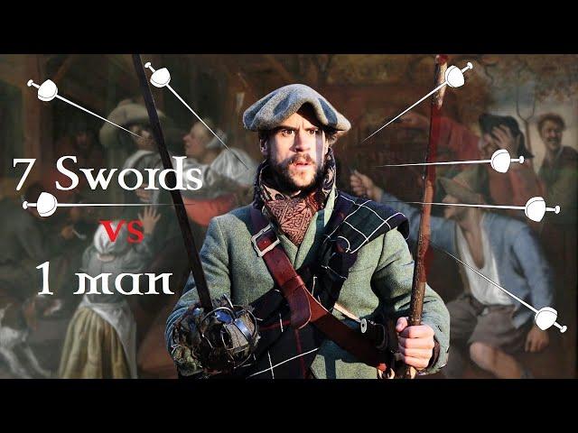 How to Fight 7 Swordsmen at Once - Donald McBane's 18th Century Pub Brawl Survival Tactics