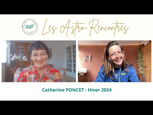 Catherine PONCET - Les Astro-Rencontres de la FDAF