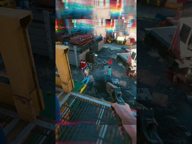 Overly Aggressive Stealth and Combat in Cyberpunk 2077