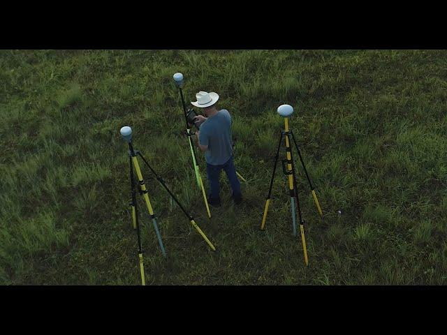 Surveying with a R8s and R12 Base with a R12 Rover