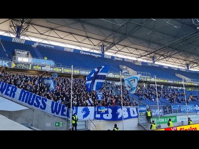 MSV Duisburg - 1860 München 2:2 11.03.2023 Ultras / Fans Support Gästeblock