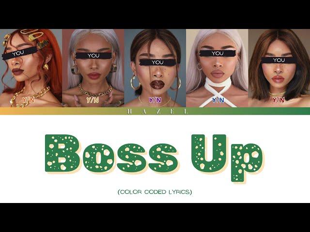 Your Girl Group 'BOSS UP' (BABYMONSTER Type Song) (5 Members - GG) - Colour Coded Lyrics