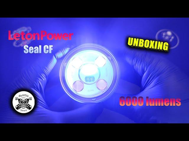 LETONPOWER SEAL CF 6000 LUMENS UNBOXING