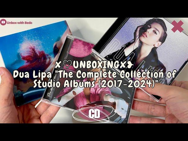 Dua Lipa "The Complete Collection of Studio Albums (2017-2024)" CD UNBOXING