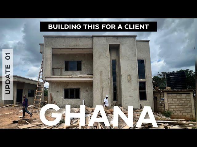 Building a House in Ghana From Scratch to Finish - Part 1
