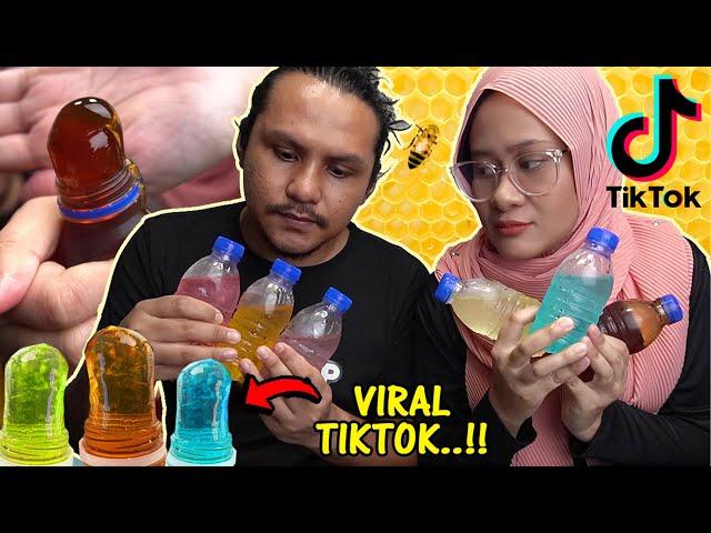 Kekti cuba buat FROZEN HONEY JELLY [Resepi Viral TIKTOK]