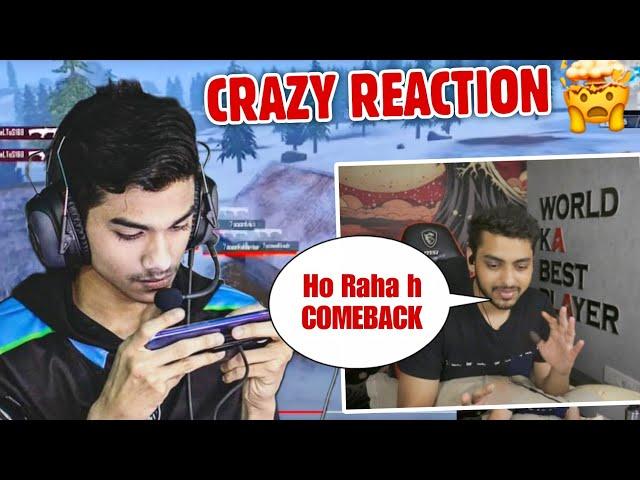 Soul Aman *CRAZY* Reaction on ReGaltos 1v4 in Scrims 