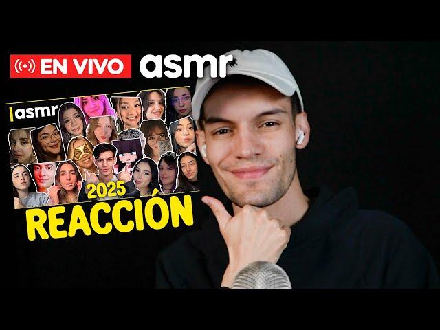 #ASMR en vivo REACCIONANDO al ASMR festival CON MUJERES